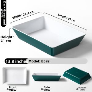 Commercial White Melamine Rectangular Display Tray
