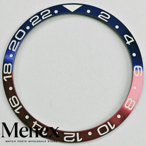 37.2mm Aluminum Watch Bezel Insert Diver Watch Bezel Ring Multi‑Color Watch Mod Repair Replacement Parts For Diving Watch Case