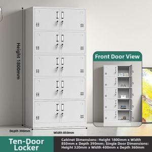 Steel Lockable Storage Cabinet