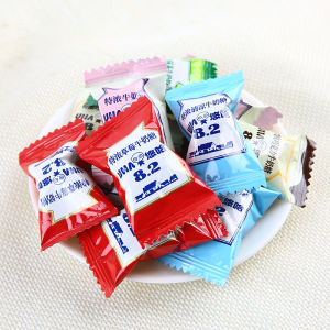 UHA Thick Milk Candy Matcha Milk Flavor Wedding High End Candy Snacks/Nuts/Local Specialties Traditional Candy Bulk Pack