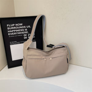 2025 New Large Capacity Commuter Fashion Casual Shoulder Tote Womens Bag Waterproof Nylon Sports Style Crossbody Bag