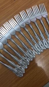 GARPU KUE 999 STAINLESS 1 LUSIN/GARPU KUE MURAH/GARPU MINI/ GARPU CANTIK/GARPU STAINLESS PJM 254