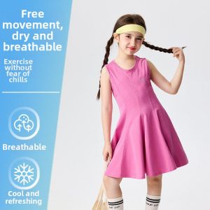 Moonkids | Girls Sporty Tennis Dress Quick Drying Sleeveless Summer