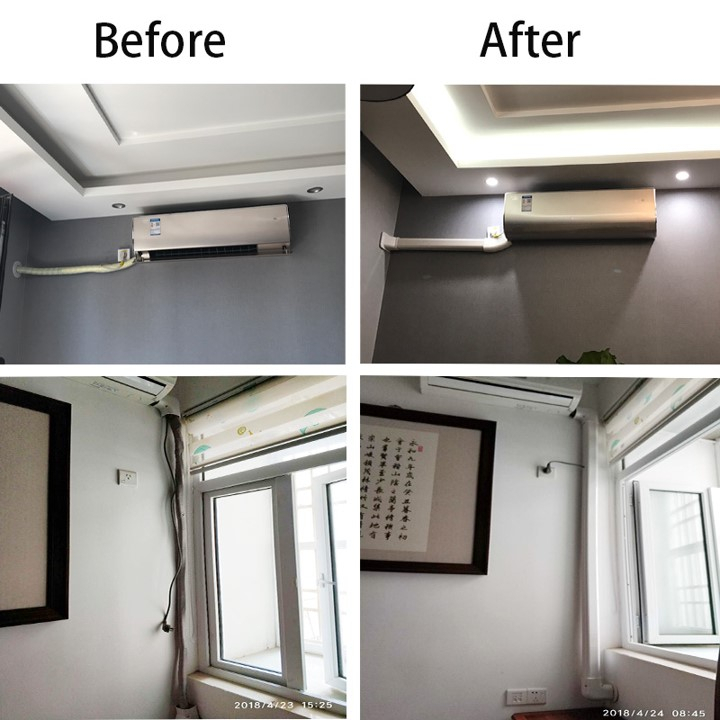 3x2.5inches Aircon Pipe cladding, Aircon pipe cover Sets 1hp3hp