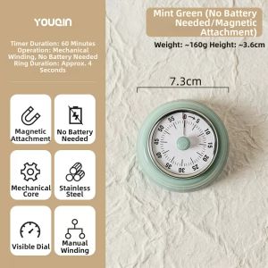 youqin | Kitchen Learning Timer Self-Discipline Time Management