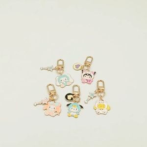 TAIYO Gantungan Kunci Premium Sanrio Karakter keychain Cute Aksesoris Fashion Mini Ziplock Lucu Menarik
