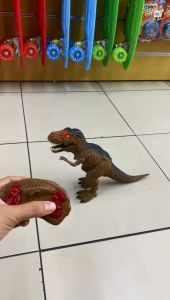 T Rex Dinosaur Remote Toy 31cm Light and Sound Battery Operated Robot Walking Dinosaur Toys for Boys MYTOYS