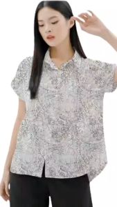 [mamogo outlet] C*to womens shirts ethnic motifs/Blouse motif floral branded/100% Real pict