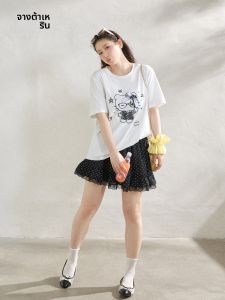 ZHANGDAREN | Bộ Áo Thun và Chân Váy Dành cho Người Mập Giúp Gọn Gàng