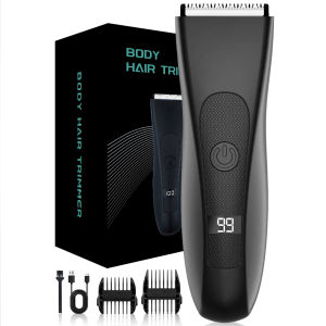 Man Electric Body Hair Trimmer Sideburns Razor With 2 Protective Caps For Underarm Leg Hair Razor Rechargeable Male Grooming Kit
