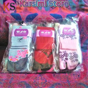 Kaos Kaki Wanita Dewasa Motif Jempol Batik