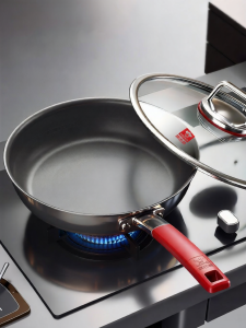 KBH | Chảo Đa Năng Không Dính Titanium Tinh Khiết Hỗ Trợ Bếp Từ