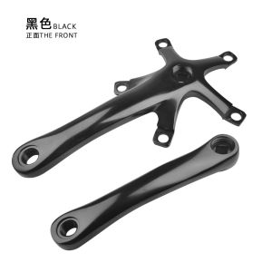 130 BCD Folding Bike Crank Arm 165mm 130BCD Single Speed Square Taper Hole Fixed Gear Bicycle Crankset Chain Ring