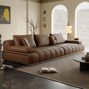 Minimalist Piano Key Design Luxury Compact Straight Sofa