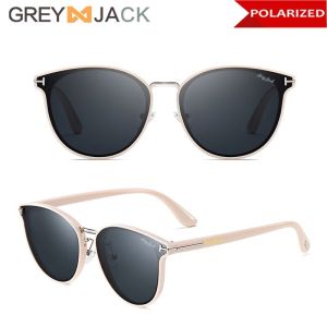 Grey Jack Kacamata Hitam Sunglasses Polarized Korean Style TR90 Anti UV Anti Silau Fashion Wanita dan Pria Terbaru SA 2209