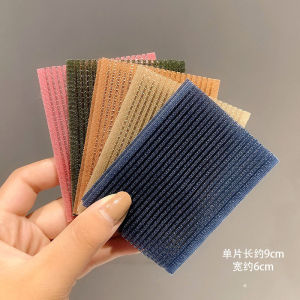 Miếng Dán Tóc Mái Tóc Con Màu Đen Kẹp Tóc Miếng Dán Tóc Sau Đầu Cho Nữ Phụ Kiện Tóc Miếng Dán Ma Thuật Cạnh Bên Tàng Hình Nổi Tiếng Trên Mạng Dụng Cụ Thần Thánh Trán