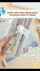 240/120 Slot 2r Album Foto Polaroid Book Photocard Holder Tempat Kartu Nama Lomo Card Photo Card Id Card Holder Tempat Lomo-Rabbit Stationery