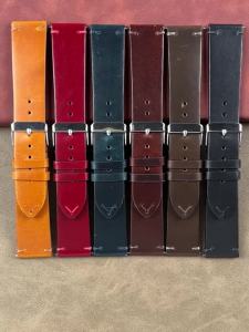 18mm 20mm 22mm Vintage Oil Wax Leather Watchband 19mm 21mm 24mm Stitching Cowhide Strap for Seiko for Omega Watch Universal Band