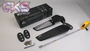 SPION WINGLET FEARING BLACK MERK CR7 UNTUK MOTOR ZX25R NINJA 250Fi CBR R15 R25 KACA BESAR