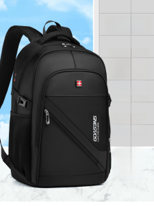 Schoolbag Boys Junior High School Students Casual Large Capacity Backpack Female High School and College Student Lightweight Primary School Students Lightweight Backpack