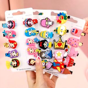 ชุดกิ๊บติดผม รูปตัวการ์ตูนน่ารัก หวาน หลากหลายสีสัน กื๊บติดผม