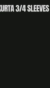 Exclusive Men Kurta Casual Wear Trending Band Collar 3/4 Sleeves Trending Baju Lelaki Raya Collection -ARIF