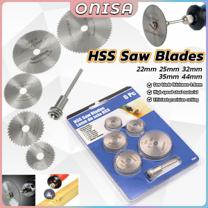 6pcs HSS Circular Saw Blade Set & Rotary Cutter Power Tool Set