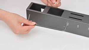 40cm Knife Holder Chopstick Holder Knife Multifunctional Storage Rack Free Perforation Wall Mounted Kitchen Rack Kitcken Accessories and Organizers