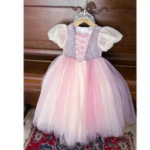 Princess Style Birthday Girls Dress Childrens Puffy Skirt Summer New Arrival Kids Clothing Skirt for Girls Ages 3-14