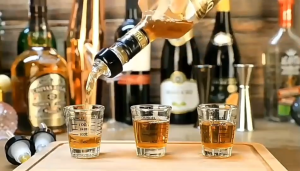 WOP Store พร้อมส่ง จุกรินเครื่องดื่ม แบบหยุดไหลเอง จุกรินไวน์  รินเหล้า ขนาด 20 ml 30 ml 45 ml