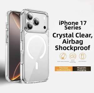 (SG) SCMax Clear Transparent iPhone Case for iPhone 17 Pro Max/ 17 Pro/ 17 Air/ 17