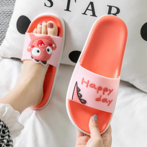 รองเท้าแตะผู้หญิงสำหรับใส่ในบ้านและกลางแจ้งในช่วงฤดูร้อน รองเท้าแตะผู้ชาย รองเท้าแตะสุภาพสตรี รองเท้าแตะสำหรับใช้ในบ้าน รองเท้าแตะพื้นยางกันลื่น