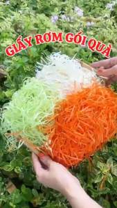 Giấy Rơm Lót Hộp Quà Sinh Nhật 50g Sợi Mềm Mỏng Nhẹ Decor Trang Trí 20/10 8/3 Sinh Nhật Lilihouse