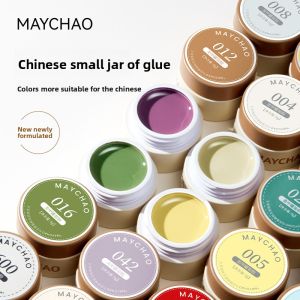 MAYCHAO | Sơn Móng Tay Gel Trong Suốt Màu Đỏ Dùng Cho Salon