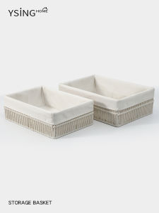 YSINGHOME | Washable Cloth Lined Organizer Box