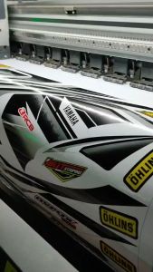 Striping Aerox Old-Stiker Decal Aerox 155 Old Race 3
