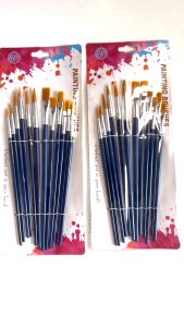 Professional 6-12pcs Paint Brushes Set for Acrylic Oil Watercolor Artist canvas painting berkeley  watercolor