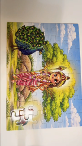 Murugan and the Symbols of Strength 48pcs Kids Puzzle | Ages 4+ 🧩