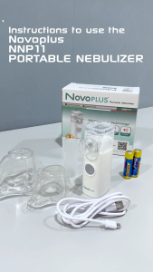 NovoPlus NNP11 Portable Nebulizer NEBULISER - [USB POWERED /BATTERY ]/ ALSO AVAILBLE IN REPLACEMENT CUP