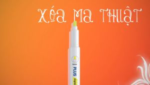 Combo 12 Bút Highlight Nhấn Dòng Dạ Quang PLUS Ma Thuật - Có Đầu Xóa Highlight Dạ Quang