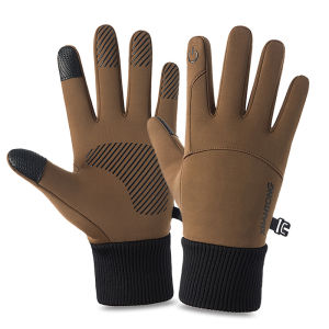 GTUBIKE Autumn Winter Outdoor Cycling Gloves Gym Fitness Sports Running Warm Touch Screen Nonslip Gloves Motorcycle Gloves