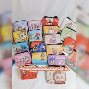 DOMPET KOIN LABUBU / DOMPET LABUBU RESLETING / DOMPET KOIN GANTUNG / LABUBU CUTE POUCH / BD372530