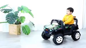 Vehicle Outdoor Car Kid Ride on Car Children Electric Jeep Off-road 4 Wheel