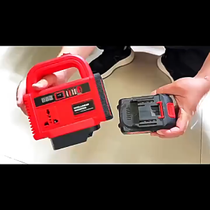 Mini Portable Power Station 150W Inverter Outdoor Camping LED Flashlight Backup Fast Ship PH
