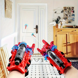 Spider glove launcher suction cup shooting toy interactive toy suitable for Christmas and Halloween party toys