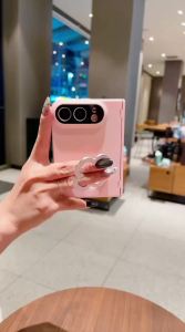 Ốp Điện Thoại Duo 18Fold Lucky Grass Cho iPhone Tích Hợp Kính Cường Lực Chống Sốc Có Chân Đế Chống Vân Tay Bảo Vệ Toàn Diện