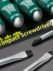High-strength Magnetic Screwdriver Large Head Extended Shank For Electricians