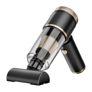 HELLOLEIBOO | Small Rechargeable Handheld Car Vacuum Cleaner with Powerful Suction and Blower Function