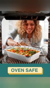 RE255 10x7.4x2.3 inches Aluminum Foil Trays with Transparent Lid 1750ml Aluminum Foil Tray With Lid