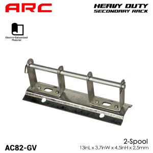 Galvanized Secondary Rack 2.5mm (Spool Insulator Mount) 123 and 4 Spool Heavy-Duty Mount ARC Brand